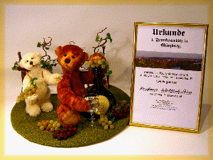 Platz 1 bei der 1. Frankenteddy in Würzburg 11/2008